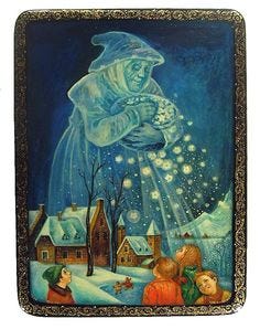 Image result for la befana painting