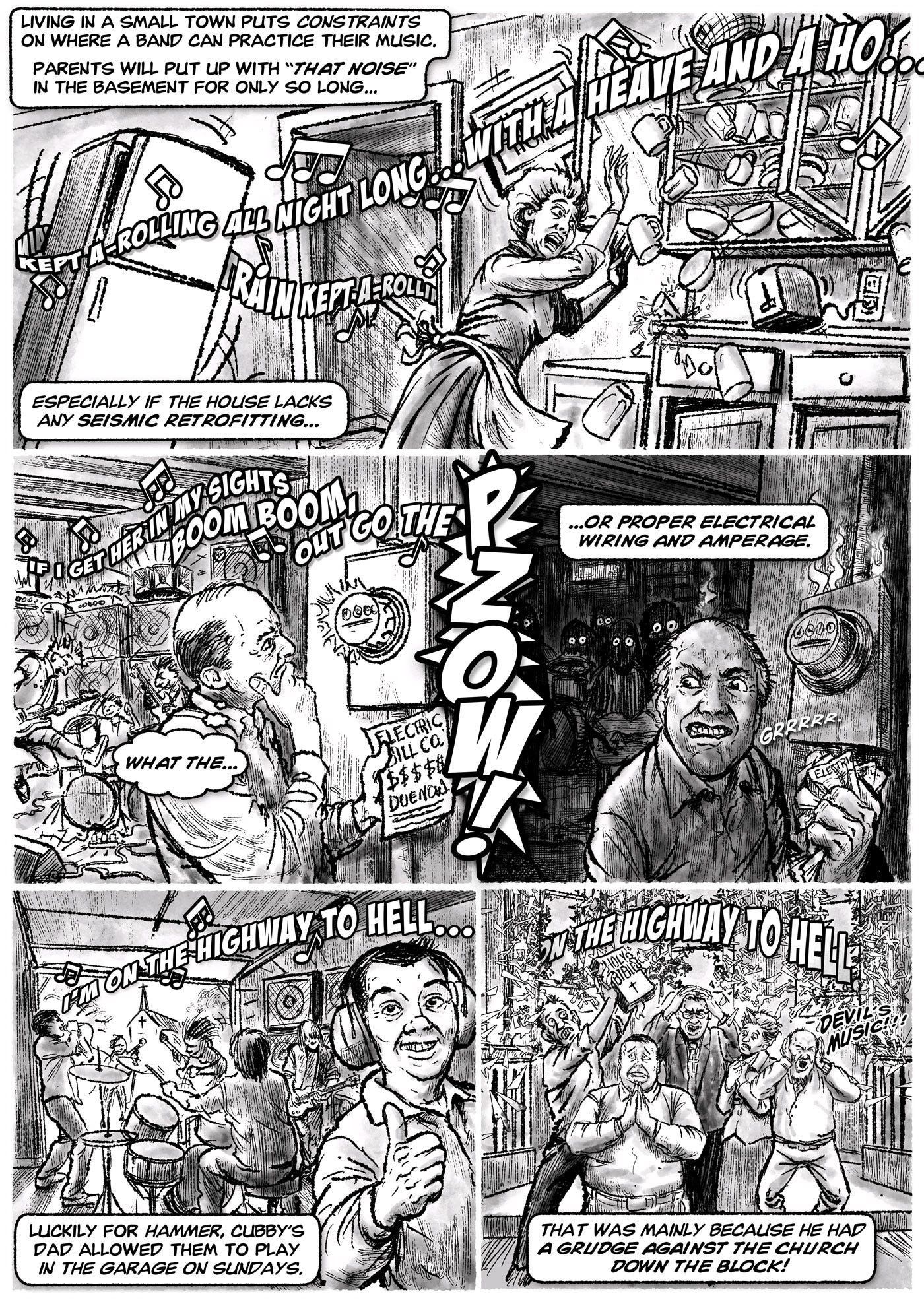 Hammer Stories - Practice Shmacktice - pg 1 - Comicby ER Flynn