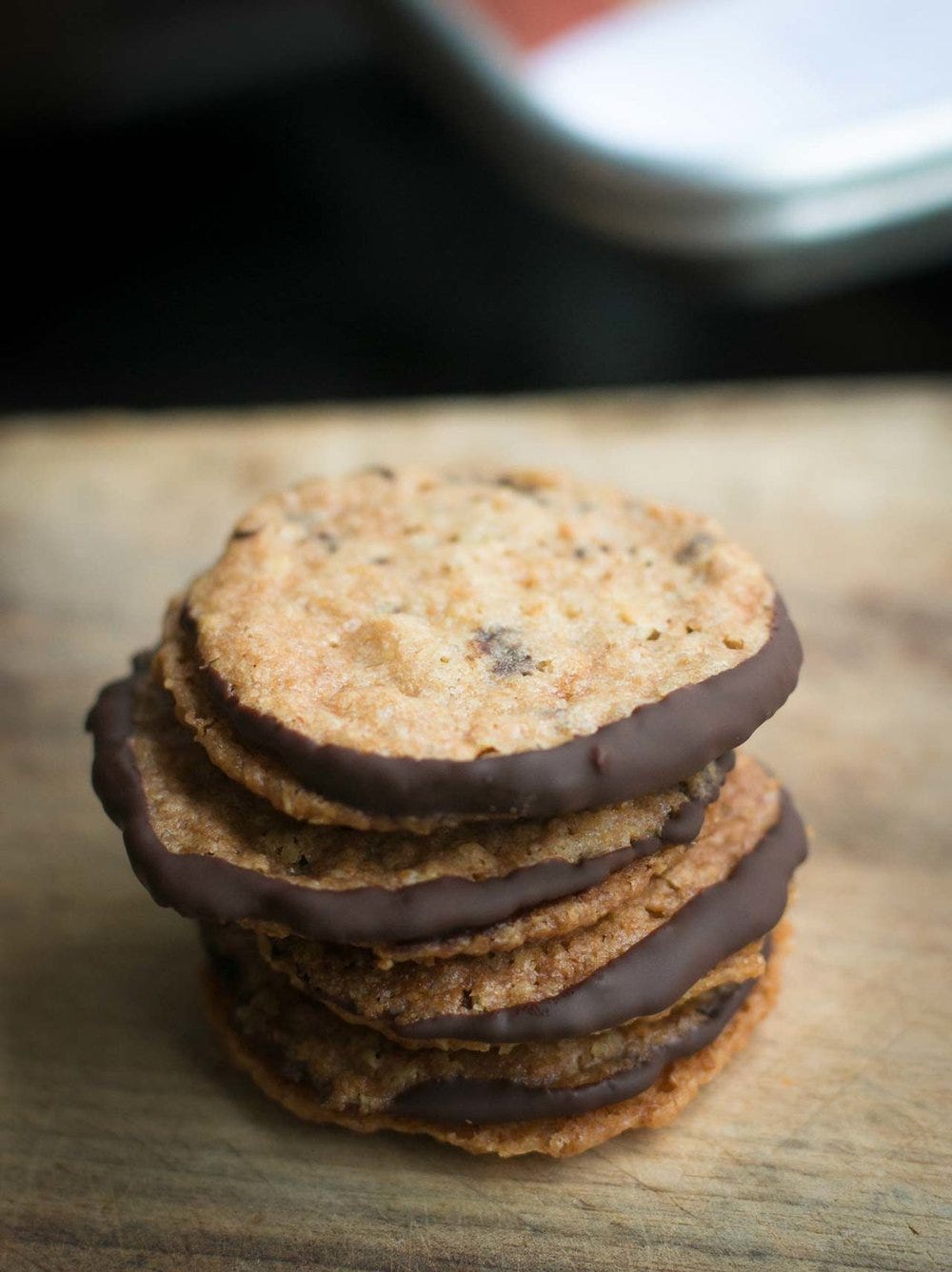 Swedish Chocolate-Oatmeal Cookies (Galettes Suédoises à L’Avoine)