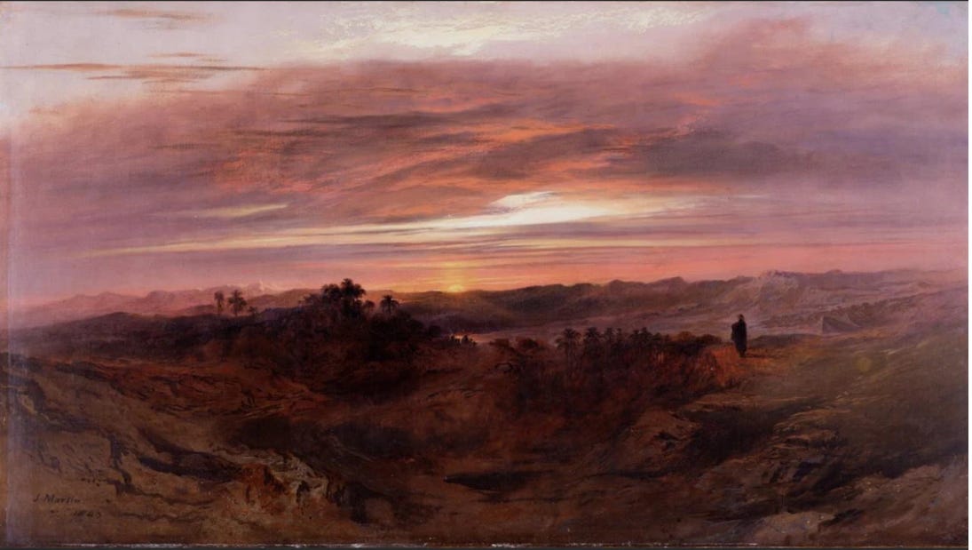 John Martin - Solitude - 1843