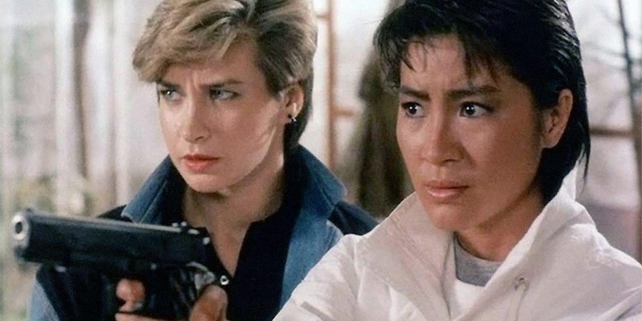 Cynthia Rothrock and Michelle Yeoh in Yes, Madam!