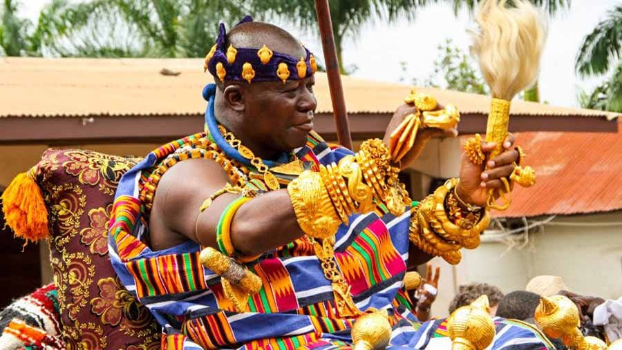 Asantehene Otumfuo Osei Tutu II is the current king of what is left of the Asante Empire. Source: Asante Kingdom