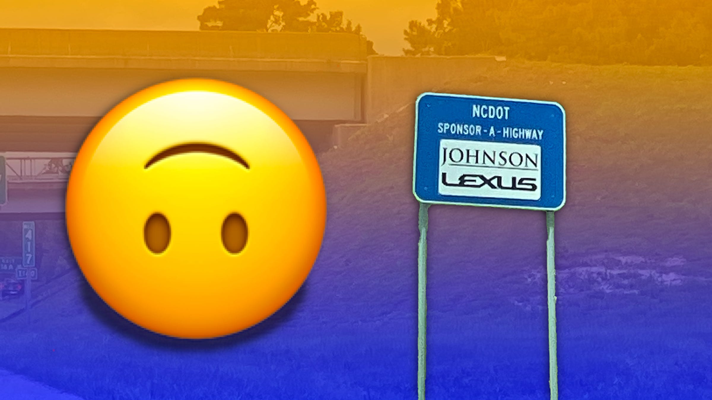 johnson sponsor-a-highway sign