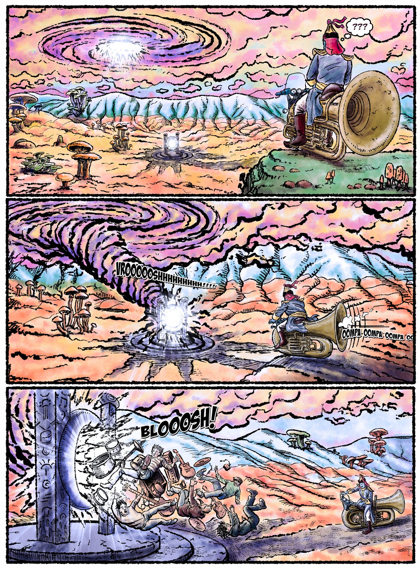 The Big Gig Page5 - comic by Er Flynn