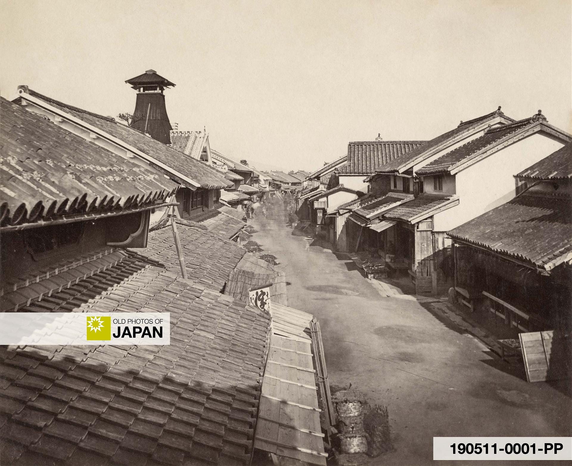 190511-0001-PP - Motomachi 3-chome, Kobe, 1871
