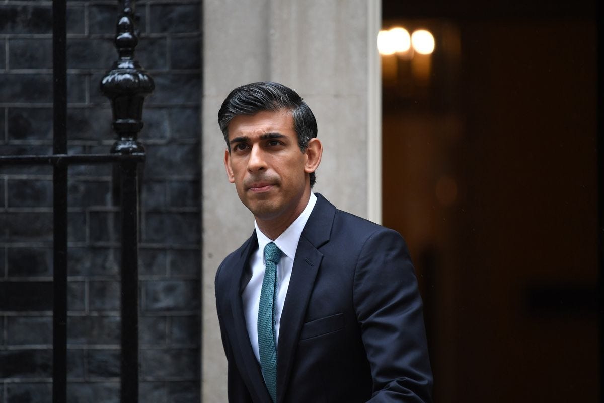 Rishi Sunak Says He Wants to See More Criminals in UK Prisons - Bloomberg
