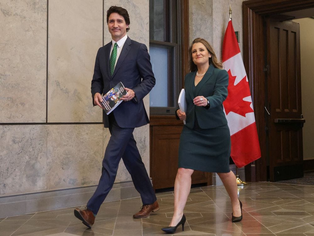 Scotiabank economist excoriates Trudeau, Freeland over spending boost |  Financial Post