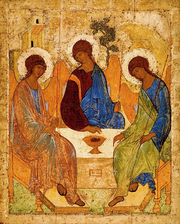 Rublev's icon The Trinity