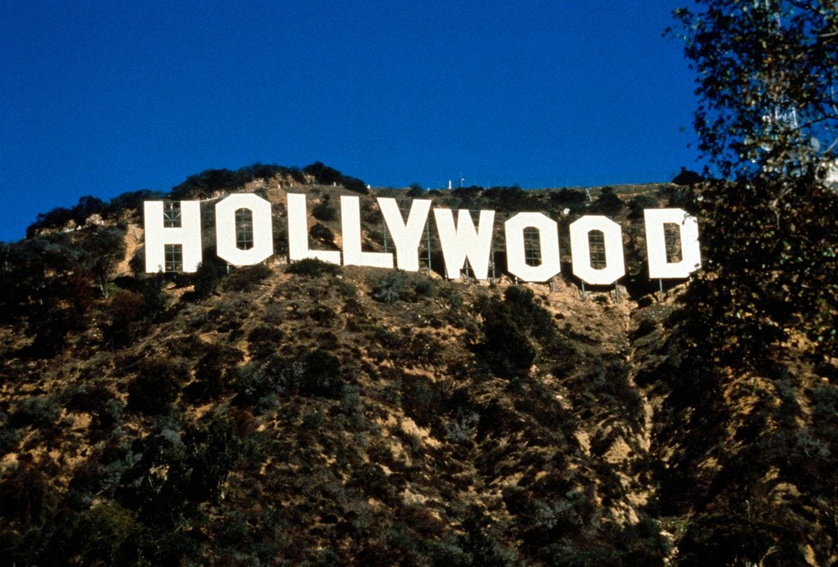 Hollywood sign - Hotel Management