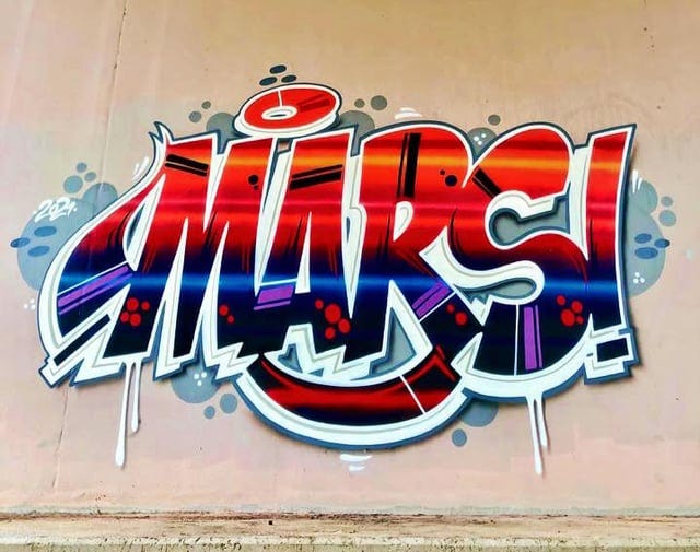r/Graffiti - MARS ONE