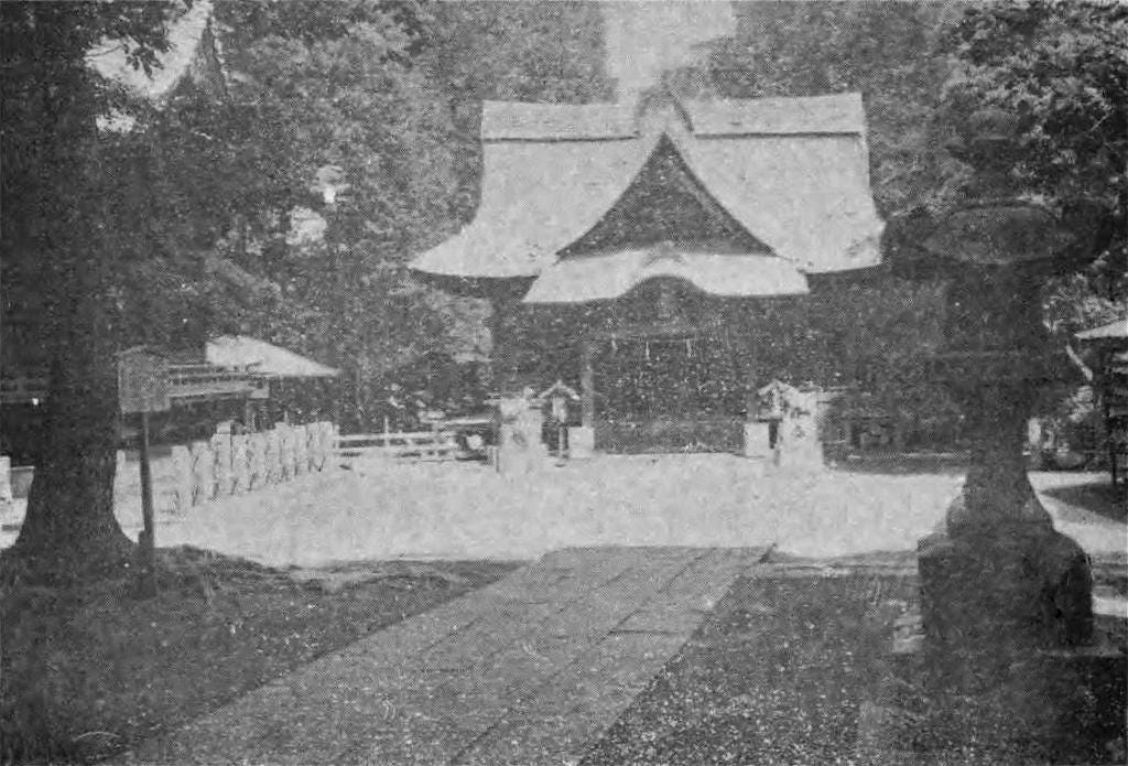 Jūnisō Kumano Shrine in Nishi-Shinjuku, Tokyo, in 1926