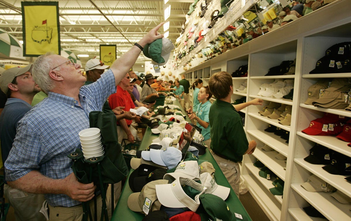 Augusta National Doubles Size Of Main Masters Golf Shop, Complete With Dog  Mannequin