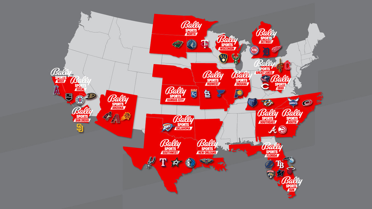 Fox RSNs, Now Sinclair-Owned, Rebrand as Bally Sports