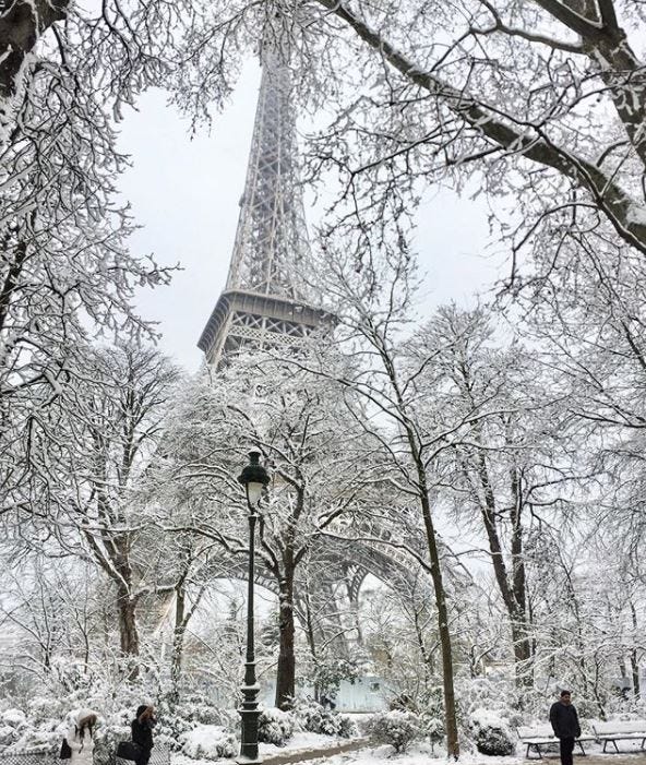 Fave Photos of Paris in the Snow — Laura Bradbury