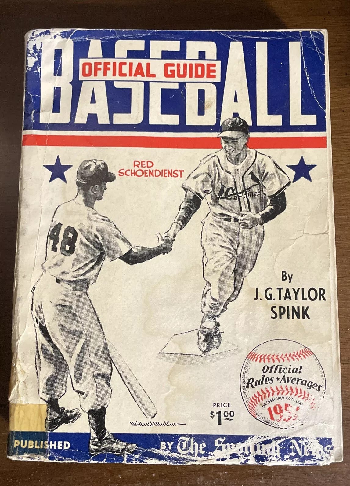 1951 Sporting News Baseball Guide