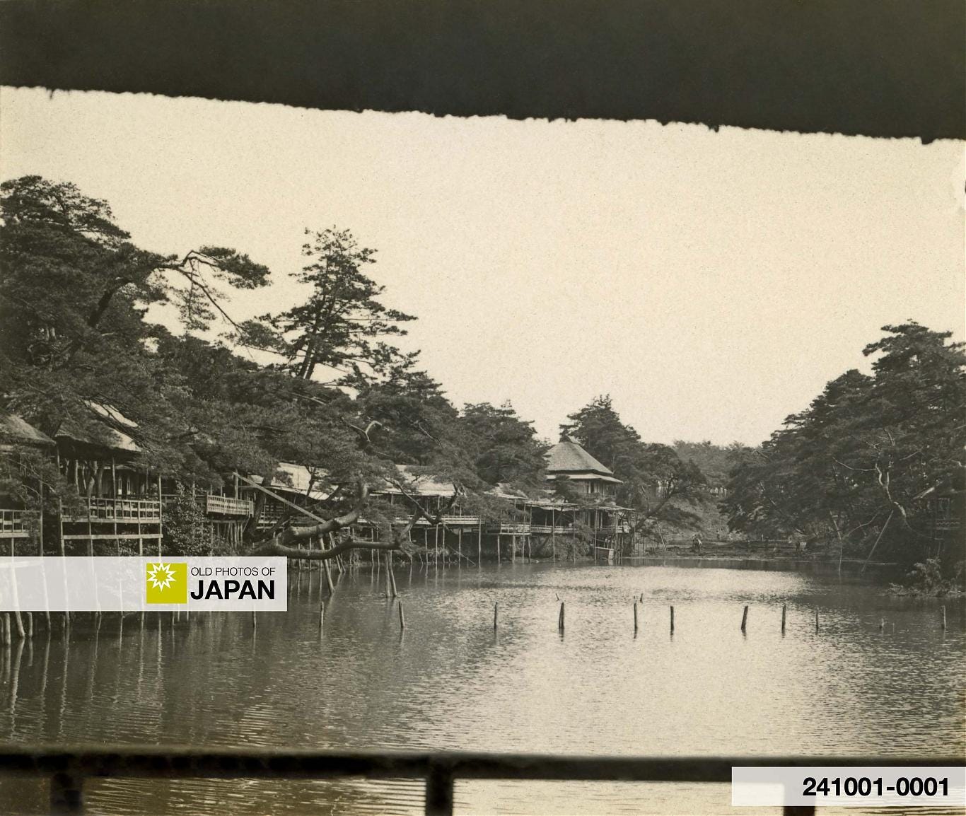 Jūnisō Pond in Shinjuku, Tokyo in 1905