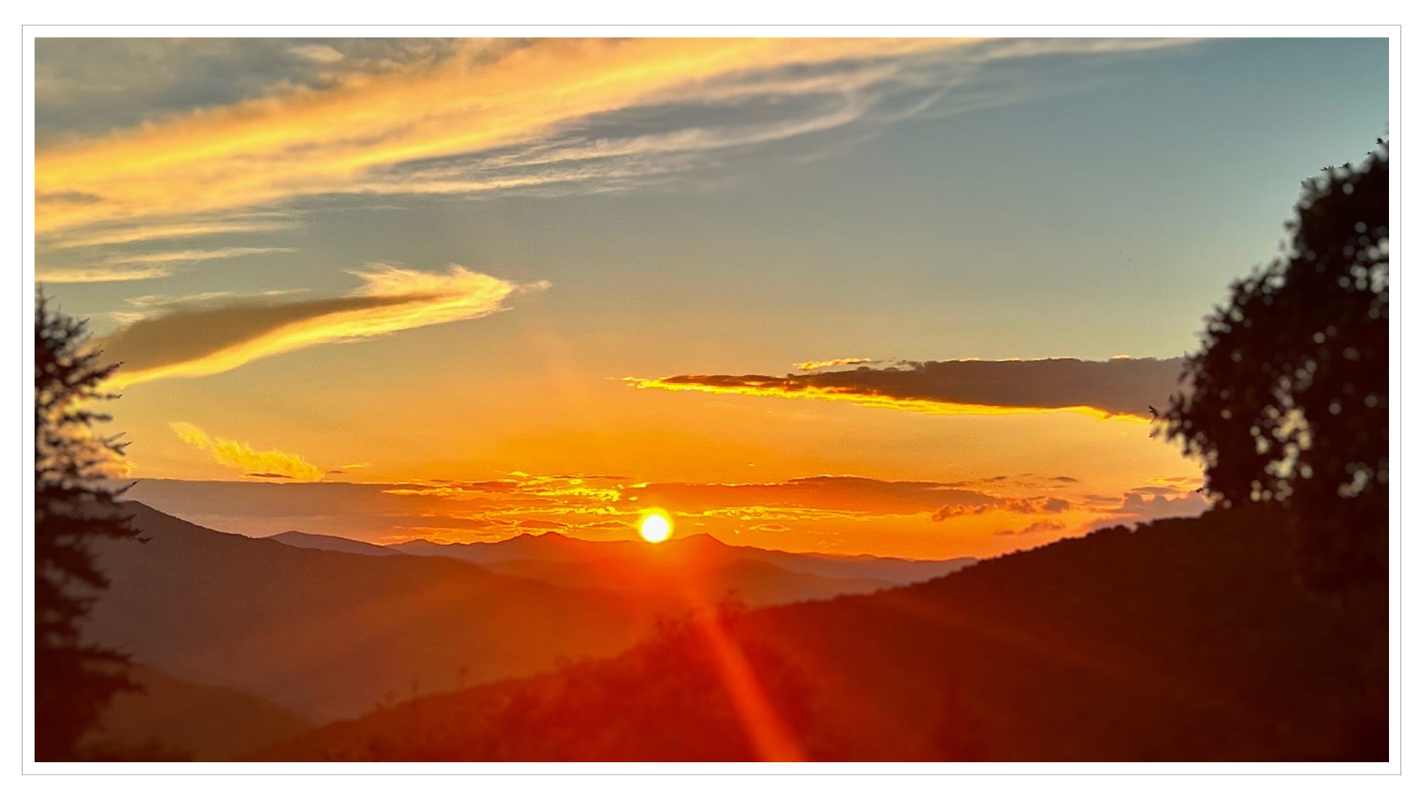 Sunrise (Southern Blue Ridge Mountains)