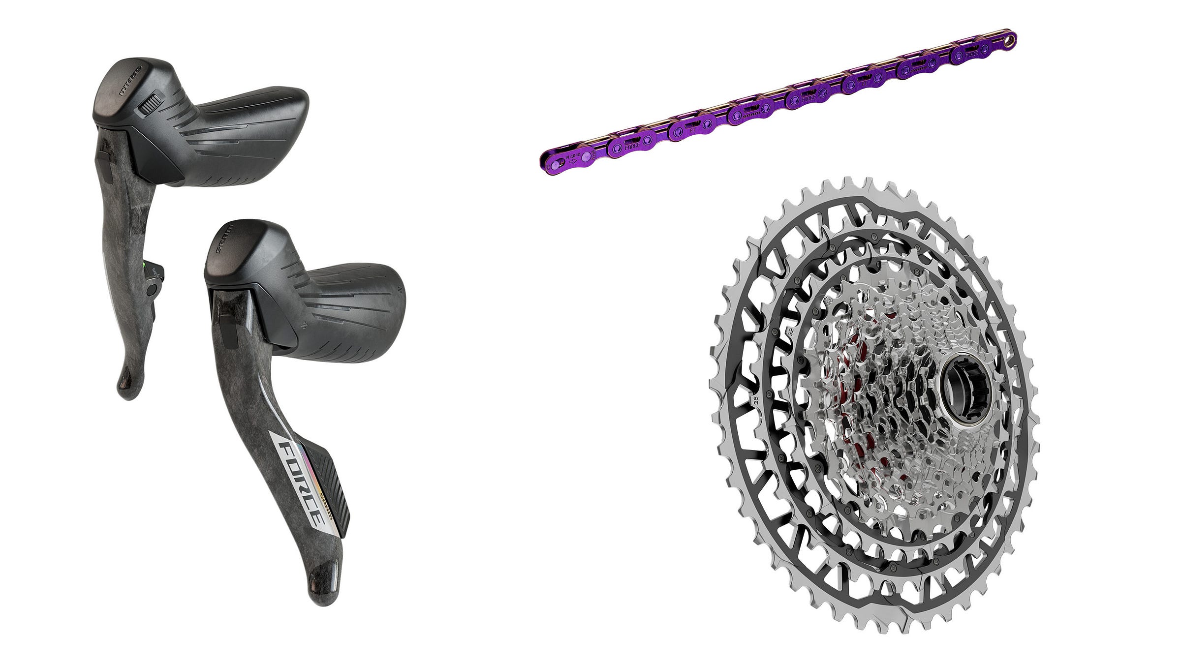 MY2026 SRAM Force levers chain cassette