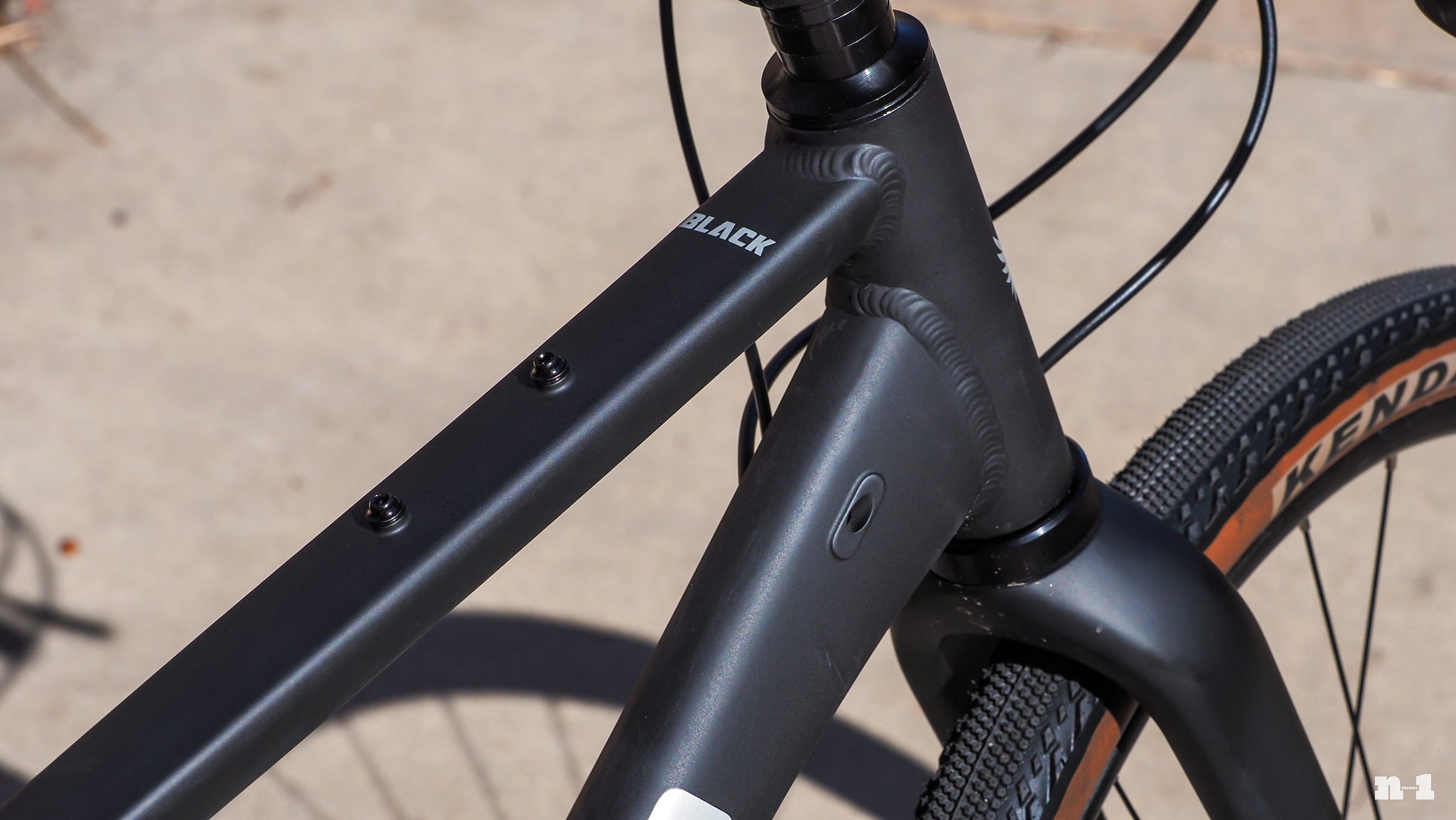 Eaglebear Black top tube mounts