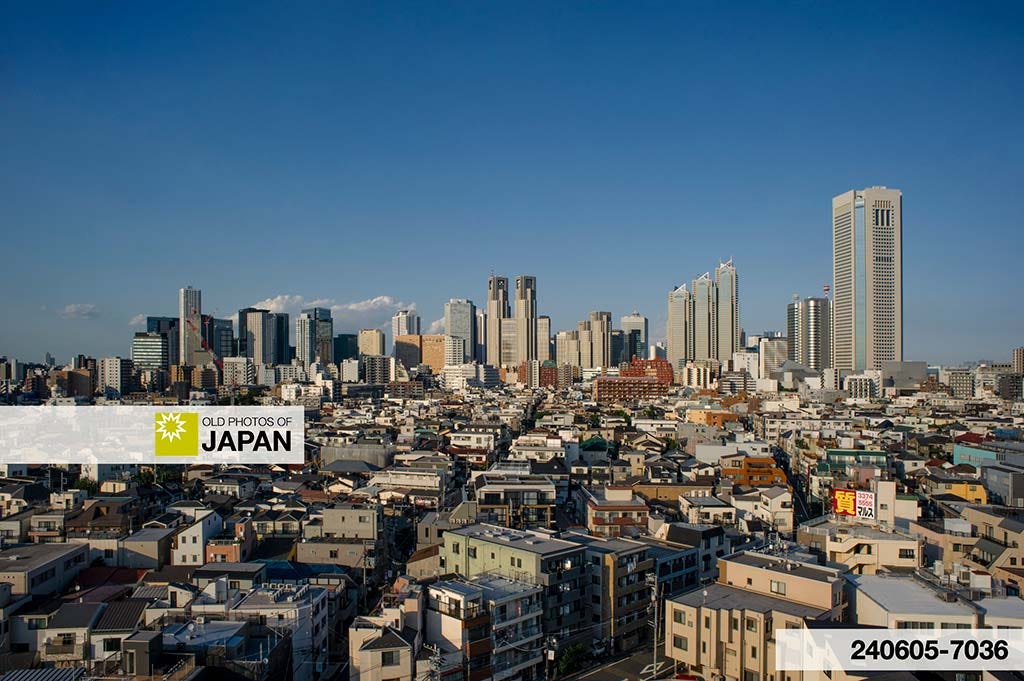 Skyscrapers in Shinjuku in 2024