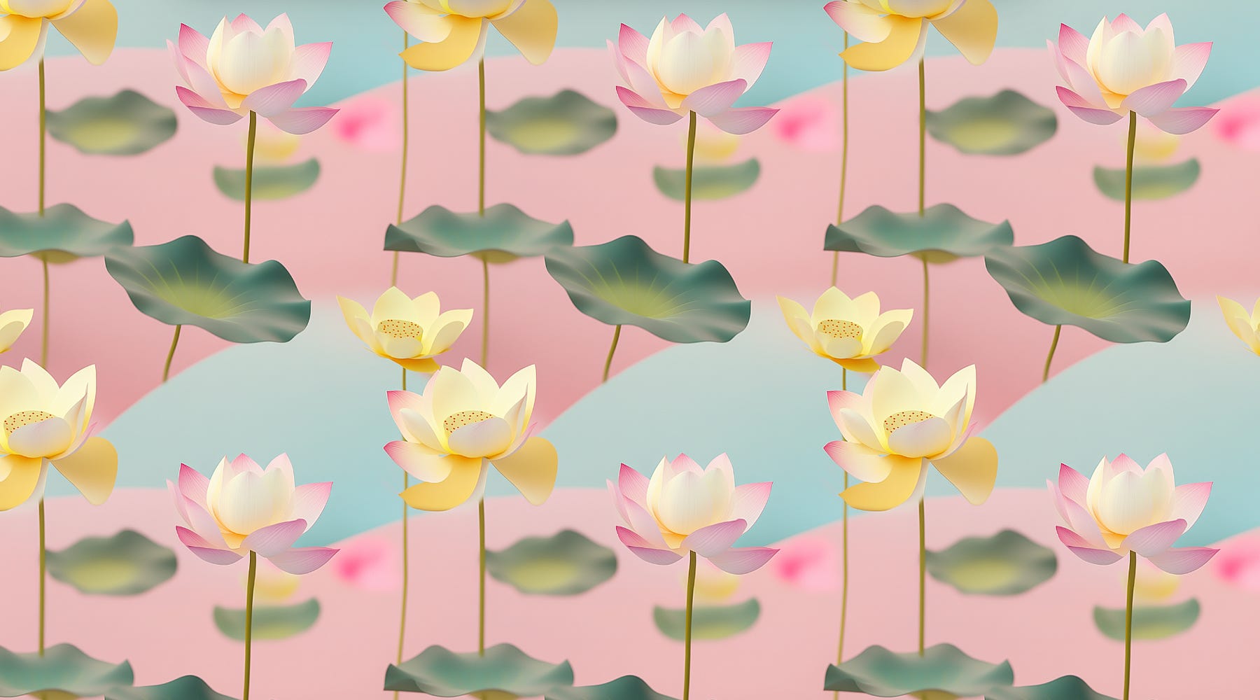 Style weight at 100. /imagine prompt: a seamless pattern of lotus flower — sref https://s.mj.run/AolvuYIM_y8 — tile — v 6.1 Image cropped for illustration purposes