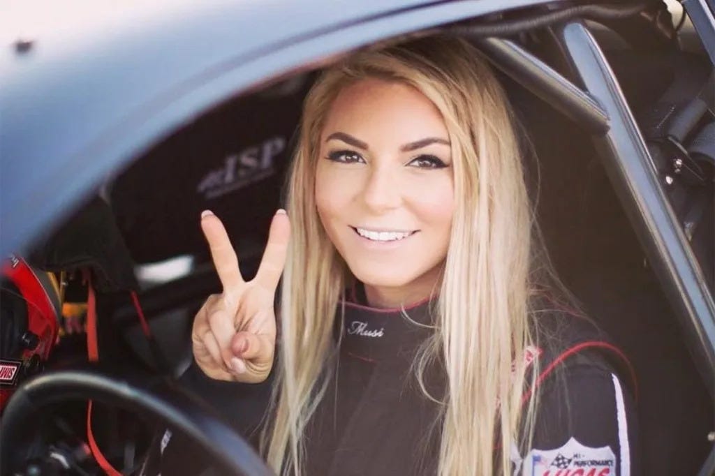 Lizzy Musi was a driver and the director of Musi Racing. Lizzy Musi/Instagram