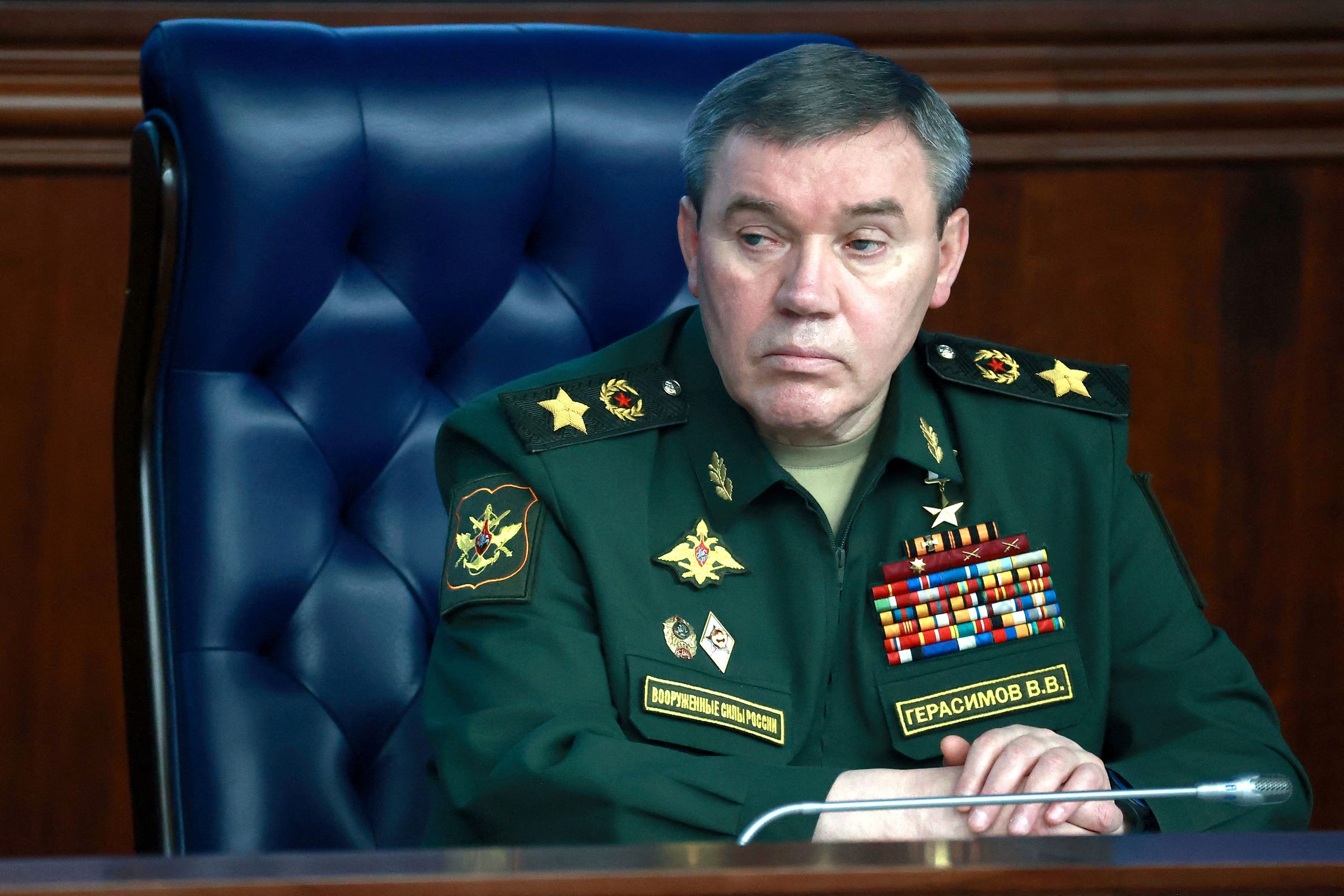 Russia's army Chief of General Staff Valery Gerasimov