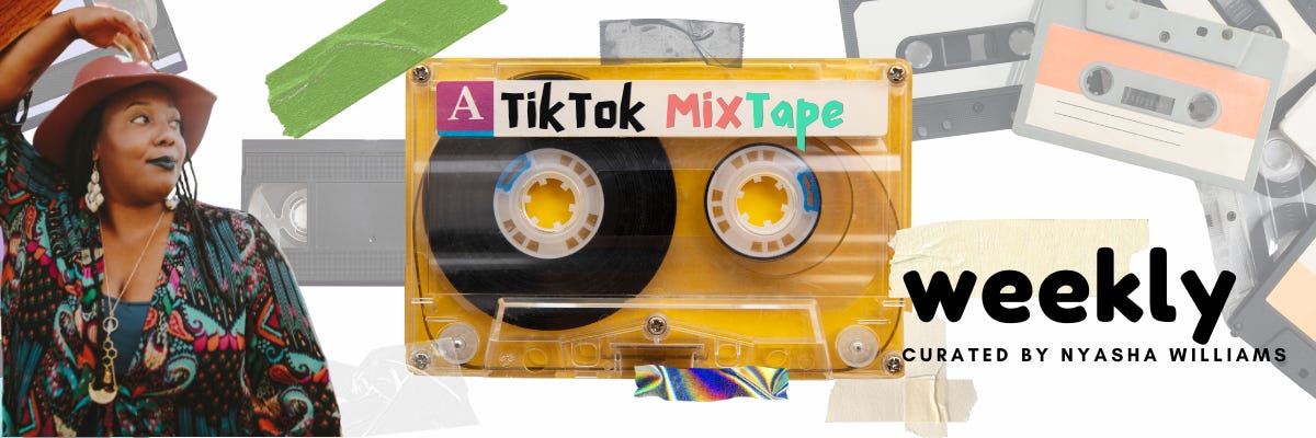 Author Nyasha Williams Substack TikTok Mixtape