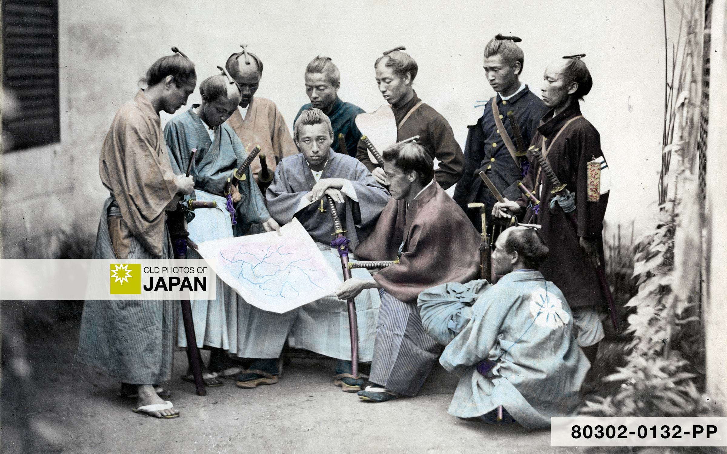 Samurai of the Satsuma Domain during the Boshin War (1868-1869)
