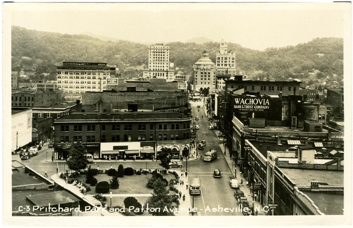 asheville, circa 1930