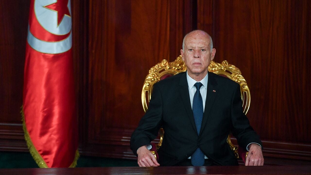 As Saied begins new term as president, Tunisians brace for unstable  governance - AL-Monitor: The Middle Eastʼs leading independent news source  since 2012
