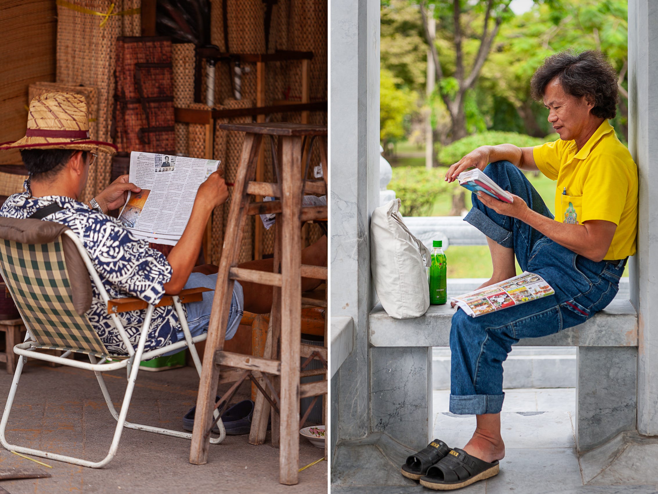 Chatuchak and Lumpini Park, Bangkok, Thailand. © Gavin Gough.