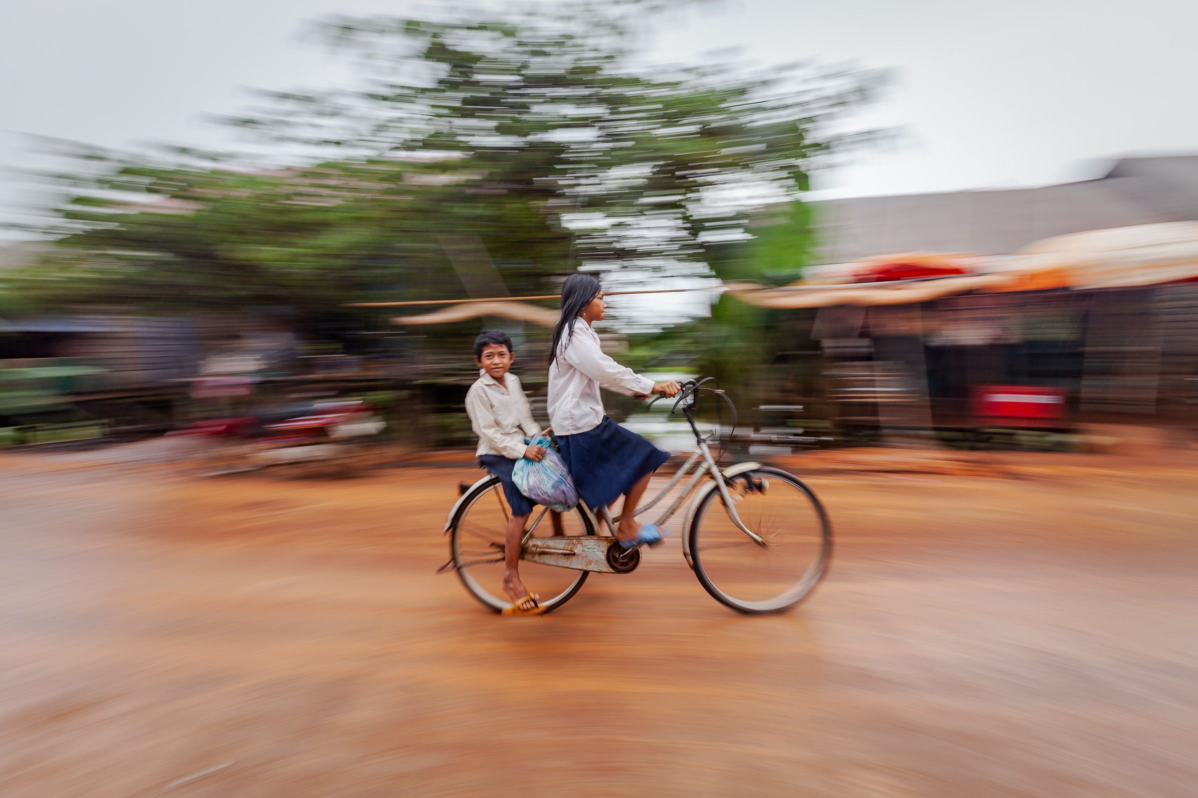 After the rain, Krong Kampong Chhnang, Cambodia. 1/15, f/7.1, ISO100, 16mm