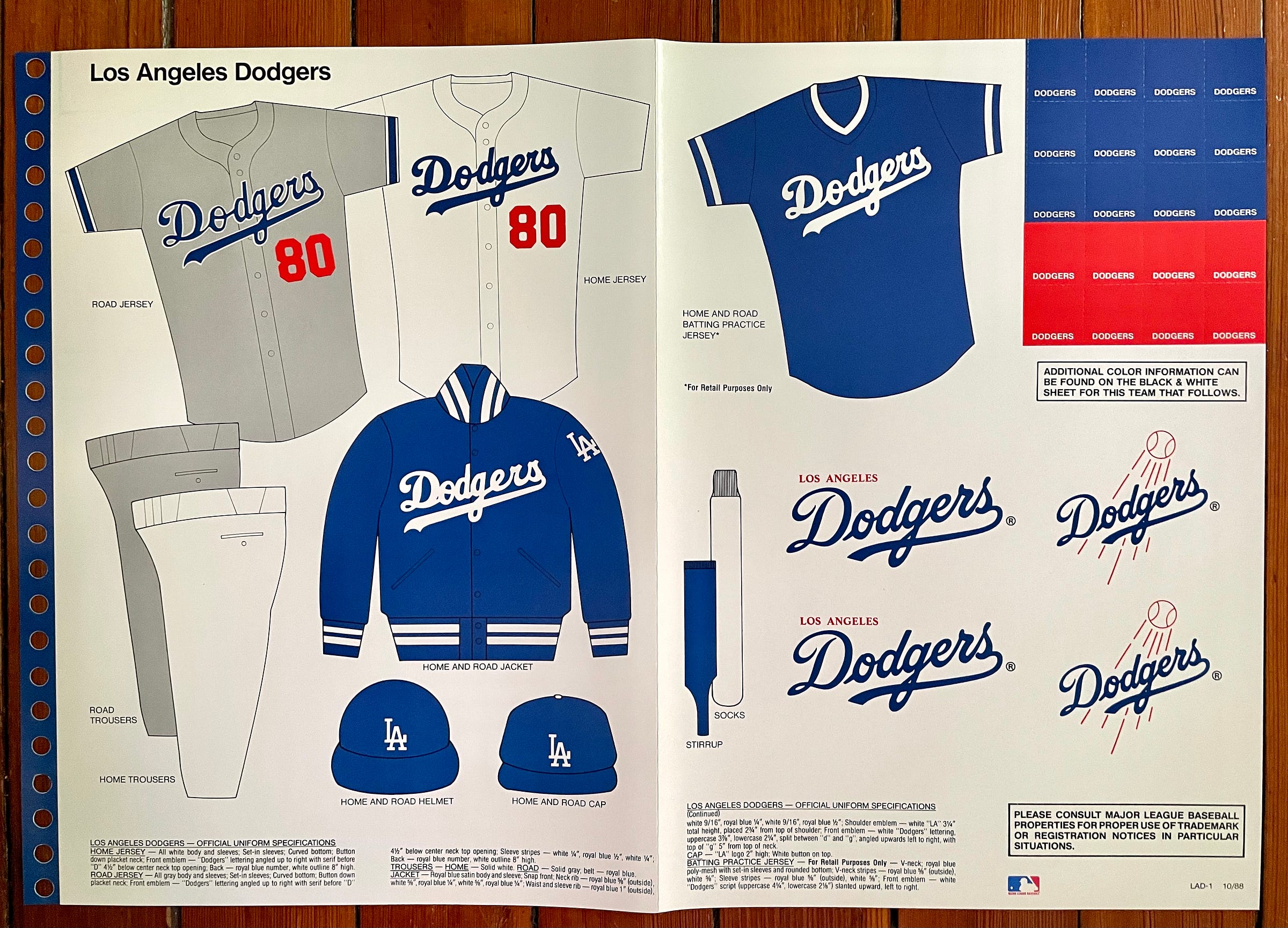 Lets Geek Out Over This Early1990s MLB Style Guide
