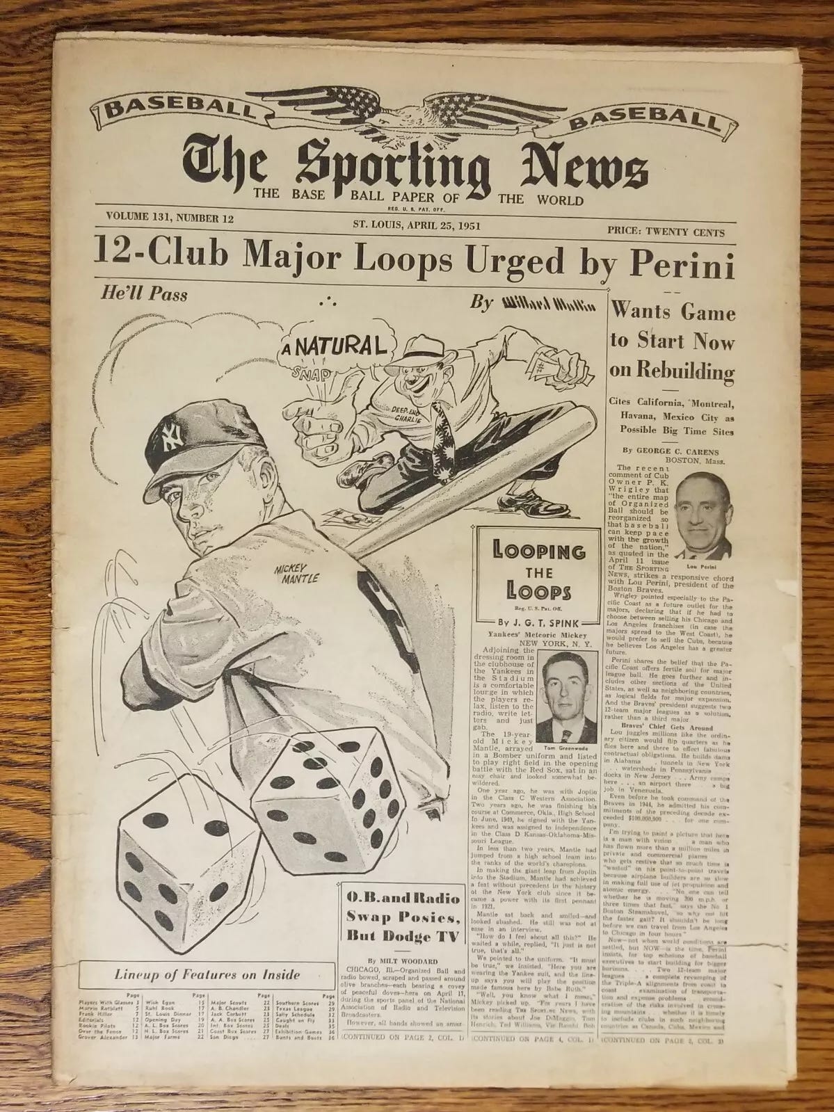 The Sporting News April 25 1951