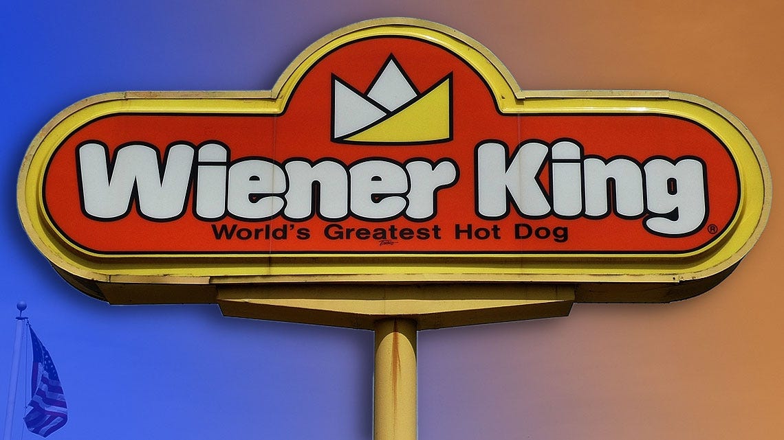 wiener king sign