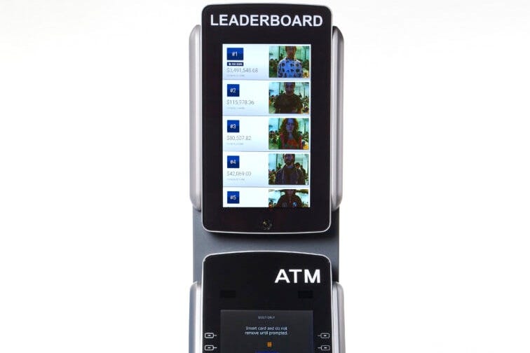 MSCHF Installs ATM Leaderboard at Art Basel Miami | Hypebeast