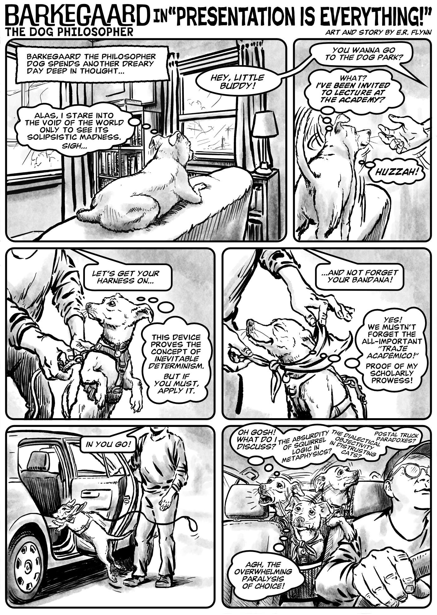 Barkegaard 3 Comic by E.R. Flynn