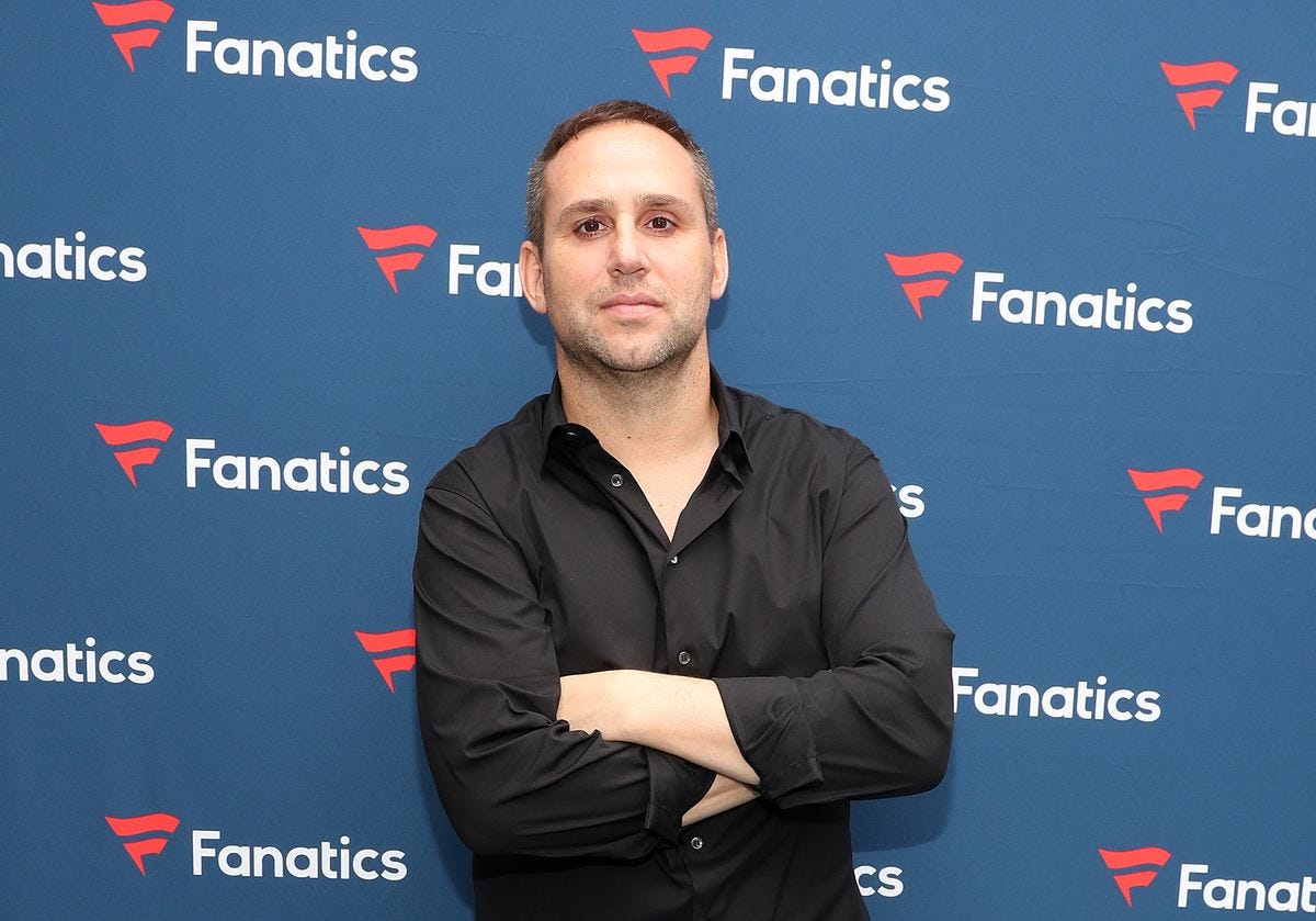 Fanatics Founder Rubin Adds Another $1 Billion to His Fortune - Bloomberg