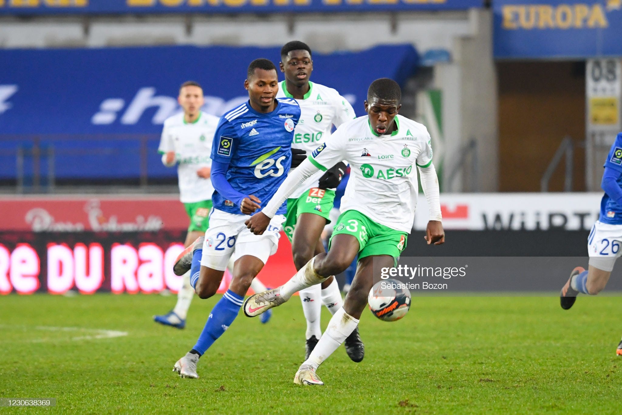 RC Strasbourg v AS Saint-Etienne - Ligue 1 Uber Eats