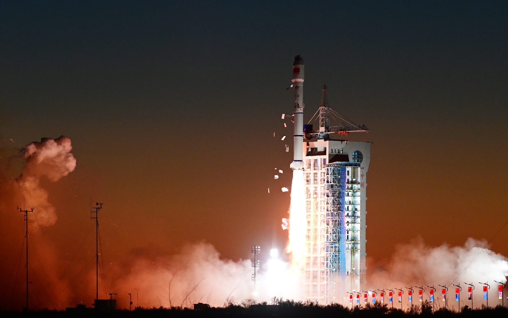 A Long March 2C lifting off from Launch Area 4 on November 25th, 2024.