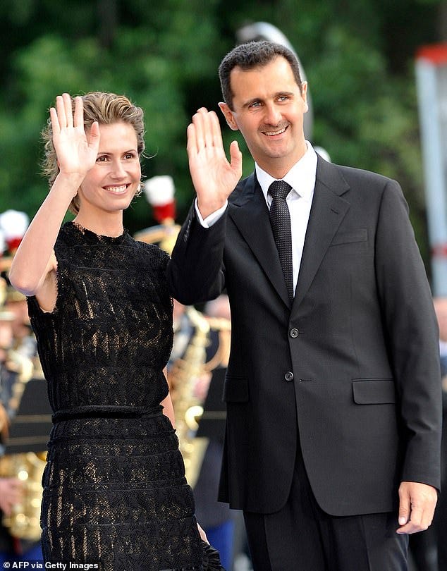 Britain is told to tear up Bashar al-Assad's wife's passport and BAN her  from the UK forever over fears she will divorce the dictator and creep back  into the country | Daily