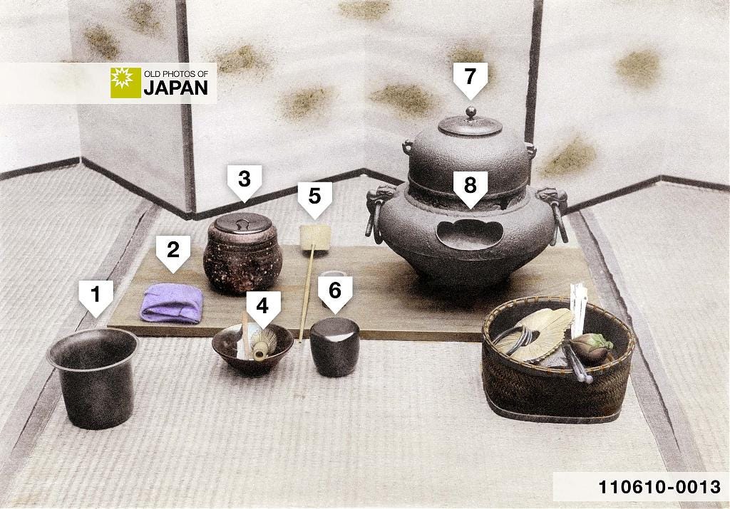 Chadogu: Japanese Tea Ceremony utensils