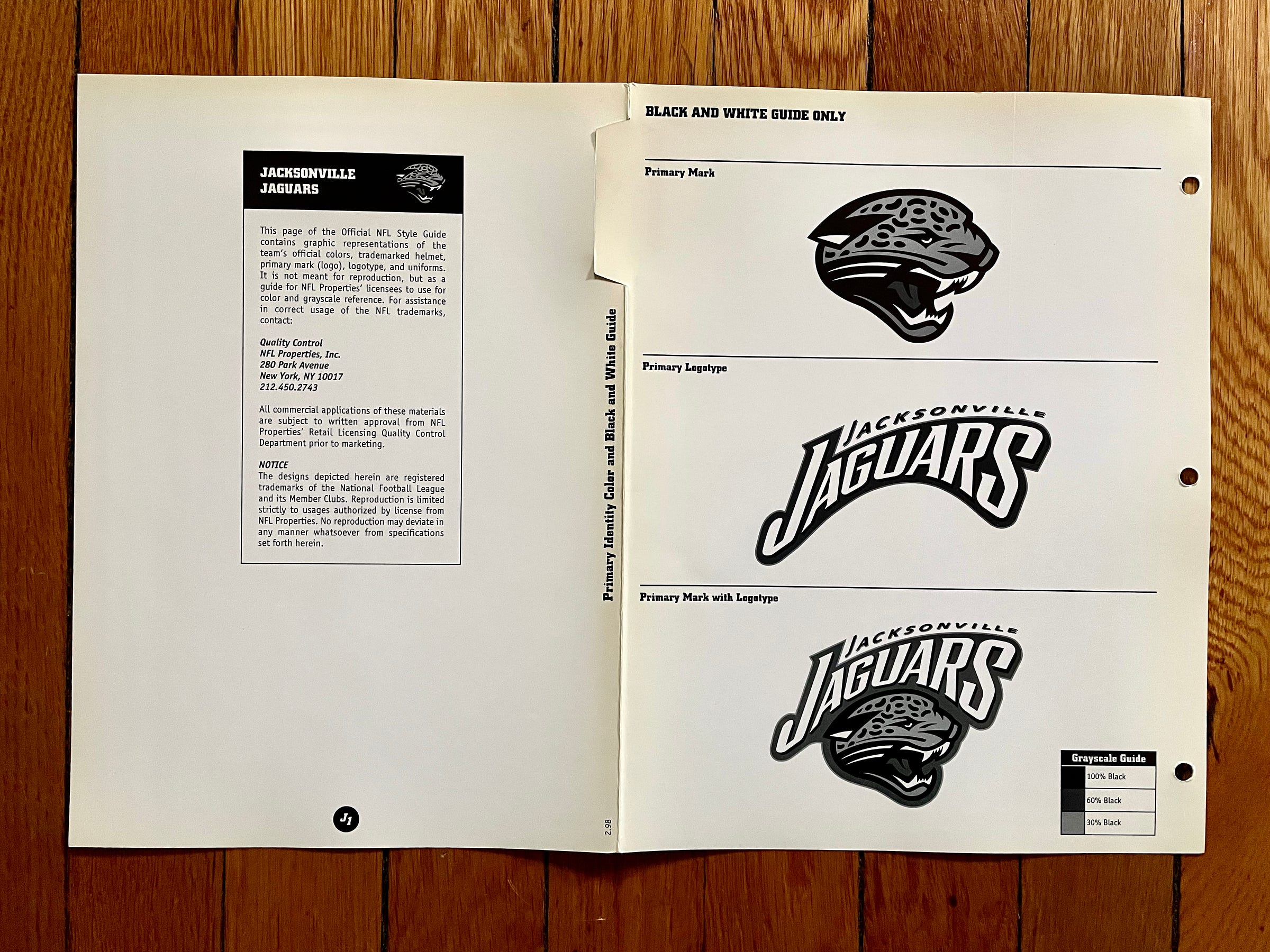 Wanna Geek Out Over a 1999 NFL Style Guide? - by Paul Lukas