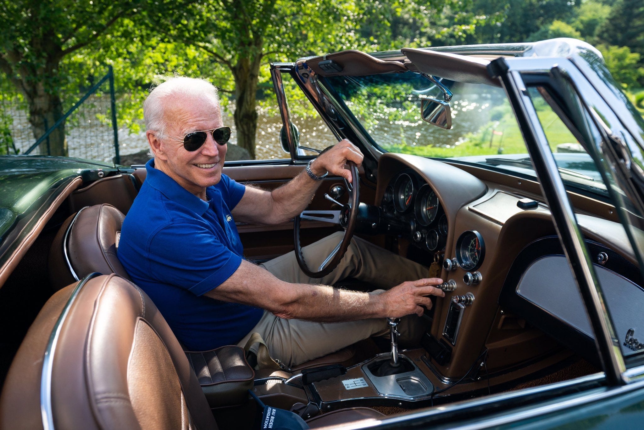 The love story behind Joe Biden's 1967 Corvette