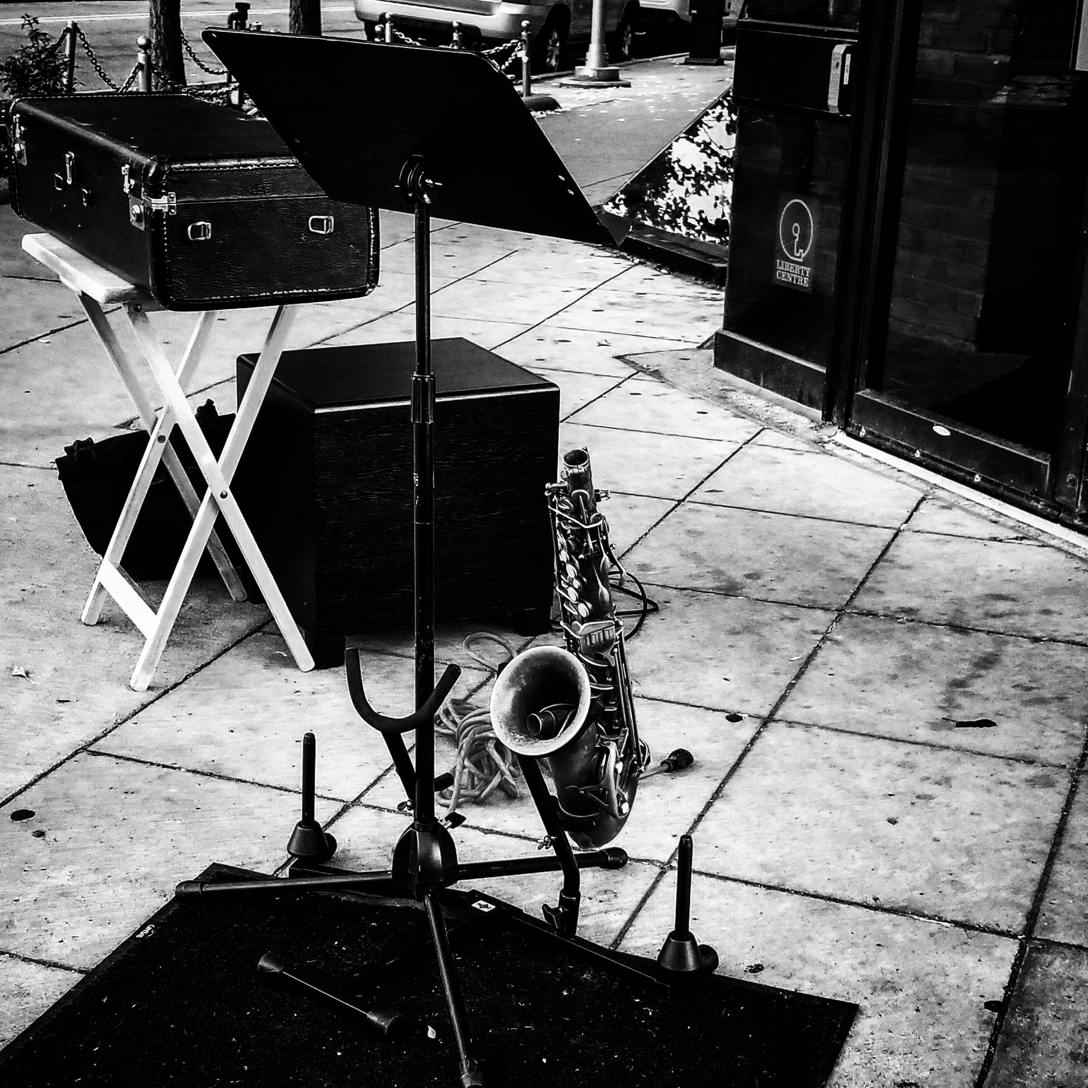 Street Music - Image by Shawn R. Metivier, 2017