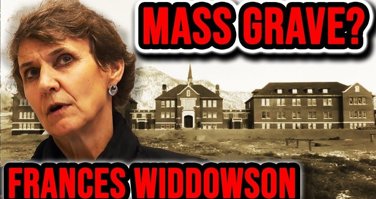 Frances Widdowson's 'Grave Error' at Kamloops Residential School Lecture at  Brock University