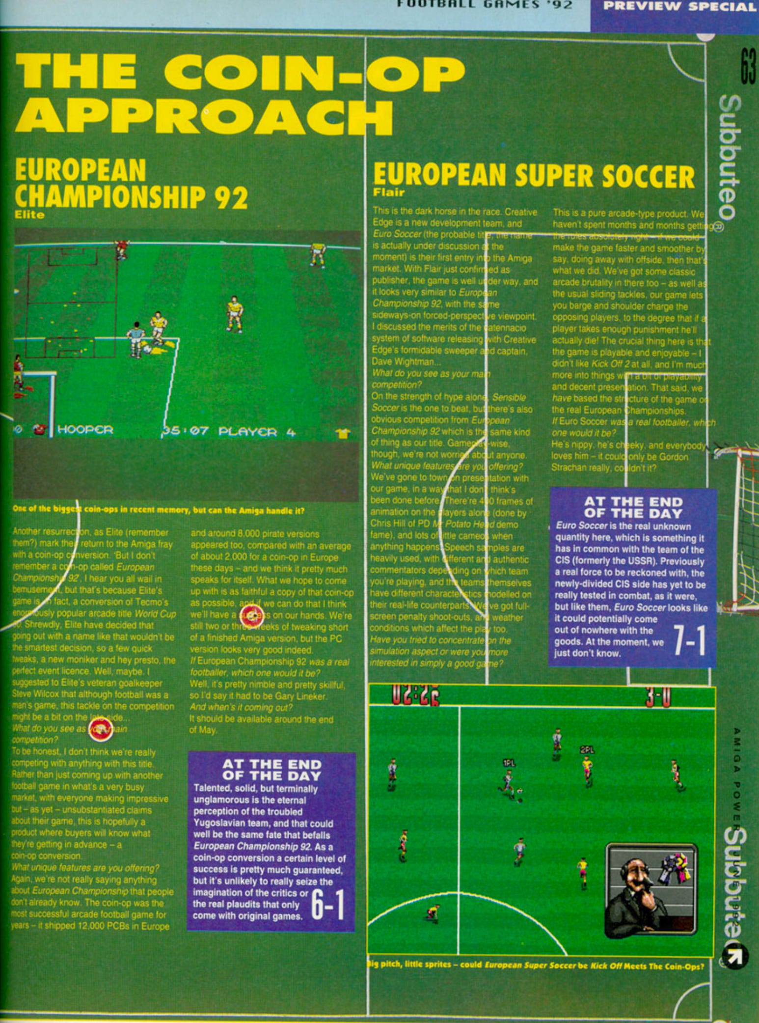 Championship Manager Amiga Review