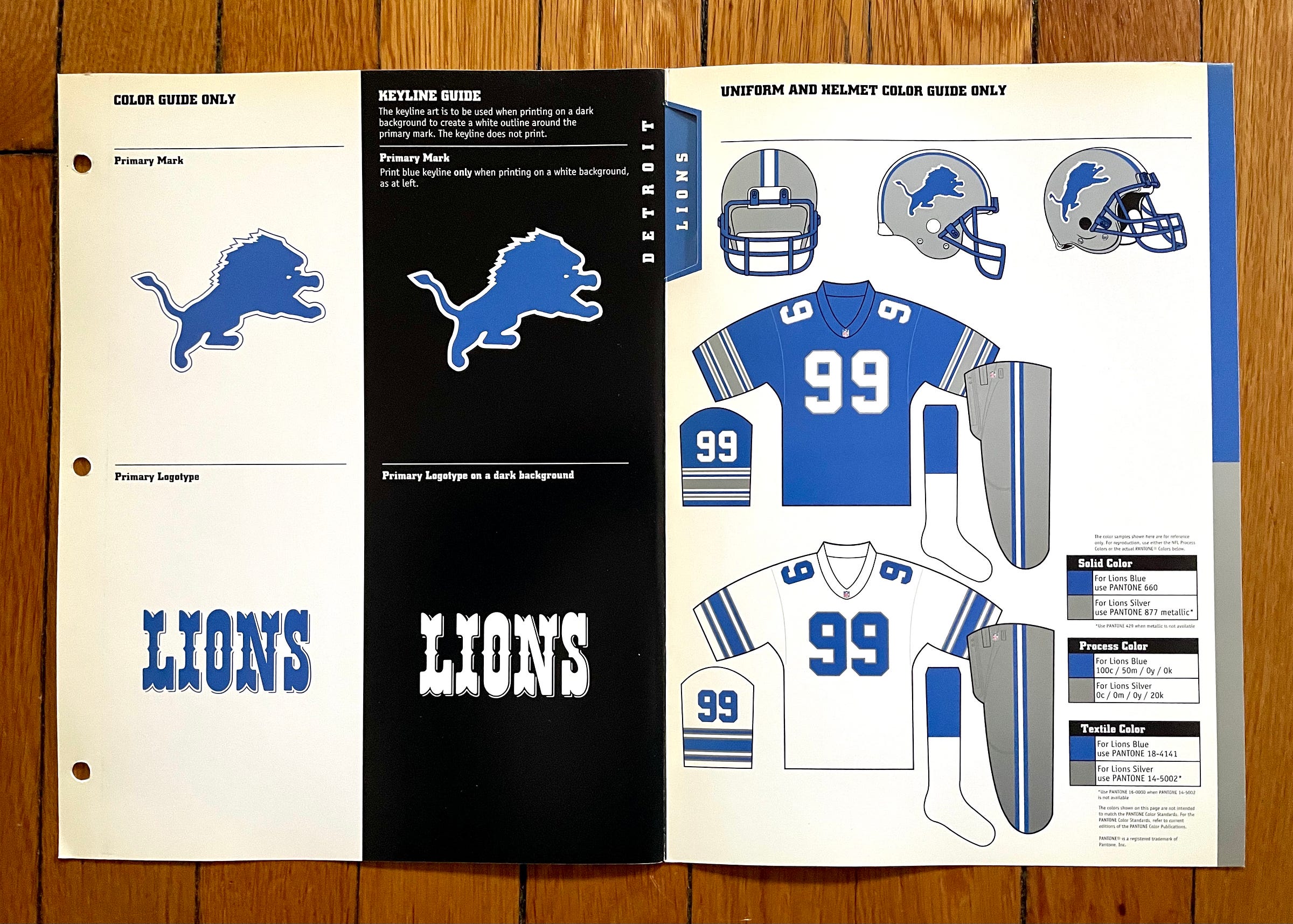 Detroit Lions tweak logo and font, will alter uniforms, too