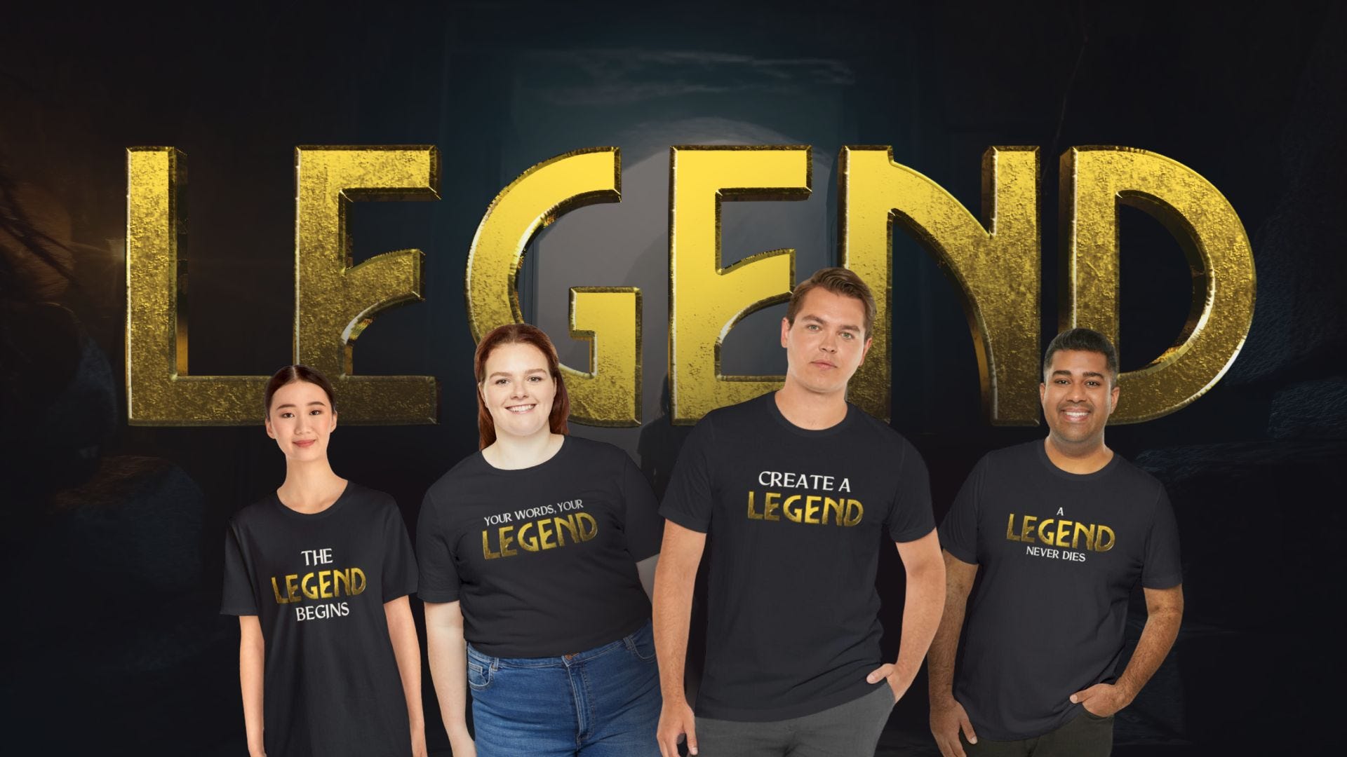 Legendary T-Shirts That Will Make You Feel Like a Hero!